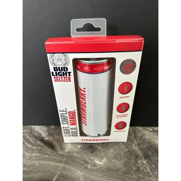 new‎ sealed bud light seltzer Bluetooth speaker​ - Picture 2 of 2